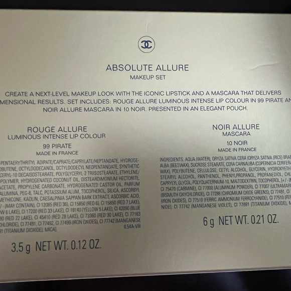 Chanel Absolute Allure makeup set in original box w/Chanel gift box & packaging - Picture 5 of 6